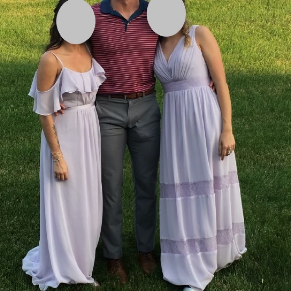 David's Bridal Dresses & Skirts - Lavender Formal Gown